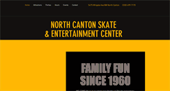 Desktop Screenshot of northcantonskatecenter.com